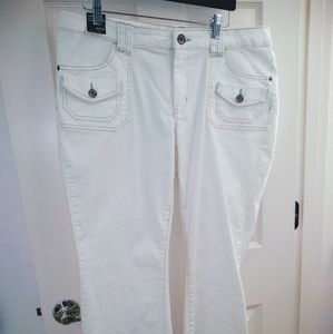 Cool white pants-Petite